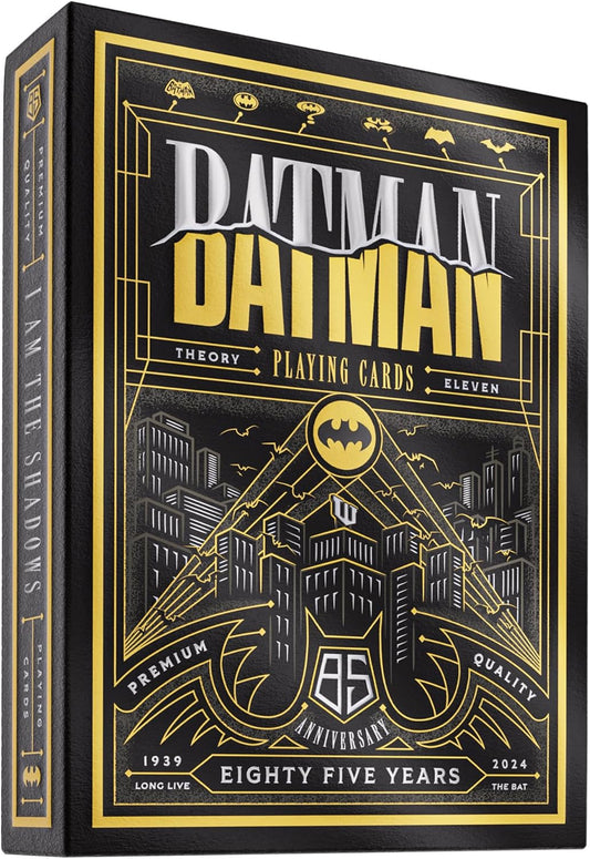 theory11 Batman 85th Anniversary Playing Cards, Premium Playing Cards, Poker Size Standard Index