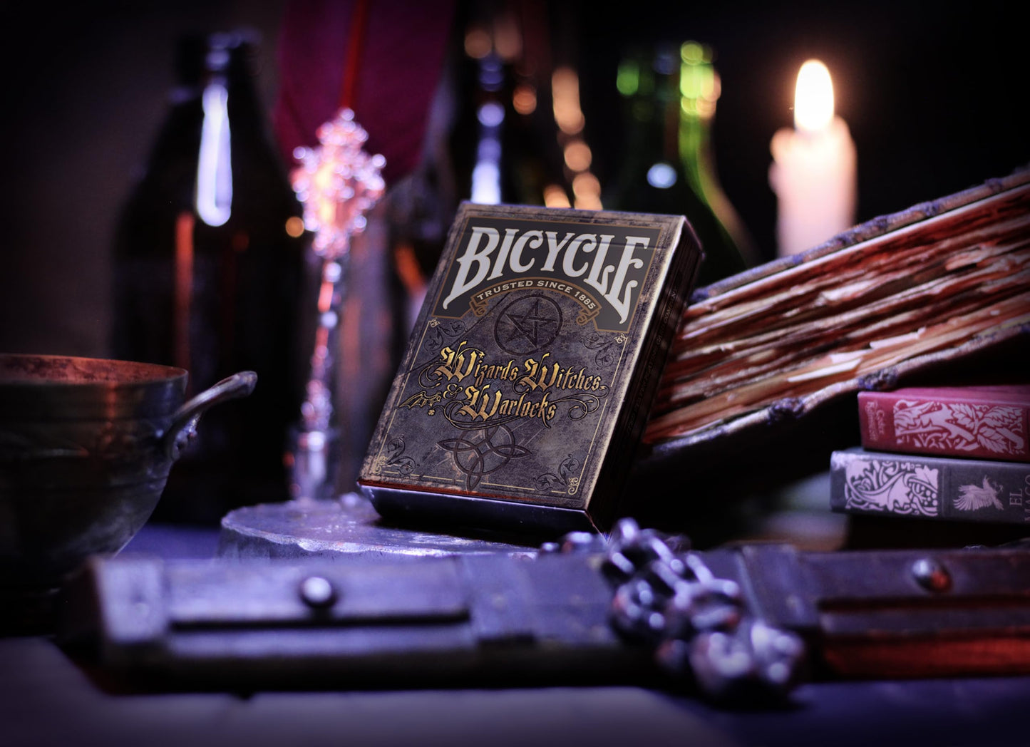 Wizards, Witches & Warlocks Playing Cards | Magical Collectible Deck | Premium Quality Cards