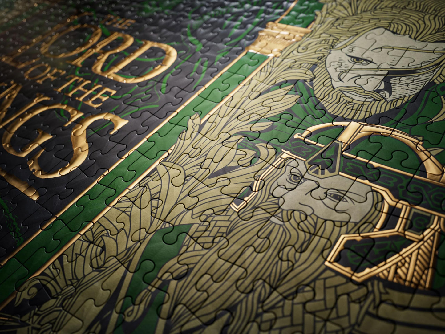 Lord of The Rings Jigsaw Puzzle - 1,000 Piece Jigsaw Puzzle - Officially Licensed Lord of The Rings Merchandise & Collectibles - Precision Fit and Premium Quality - Intermediate Puzzle