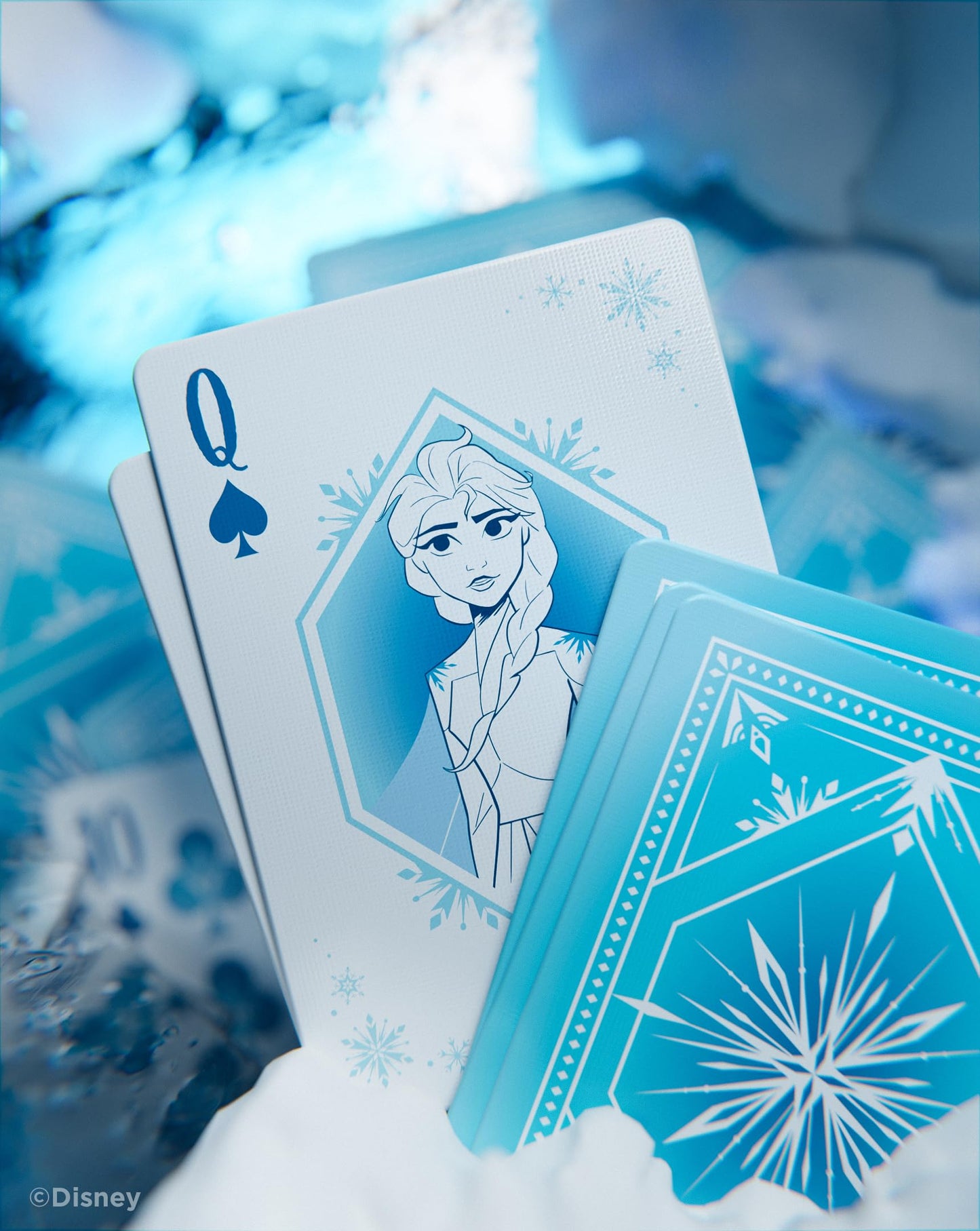 Disney Limited Edition 100 Year Anniversary Playing Cards - Holographic Foil - Features 20+ Iconic Disney Characters