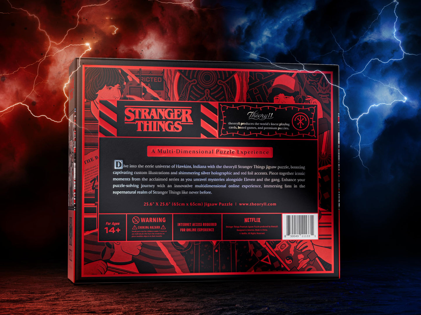 Stranger Things Jigsaw Puzzle - 1,000 Piece Jigsaw Puzzle - Officially Licensed Stranger Things Merchandise & Collectibles - Precision Fit and Premium Quality - Intermediate Puzzle
