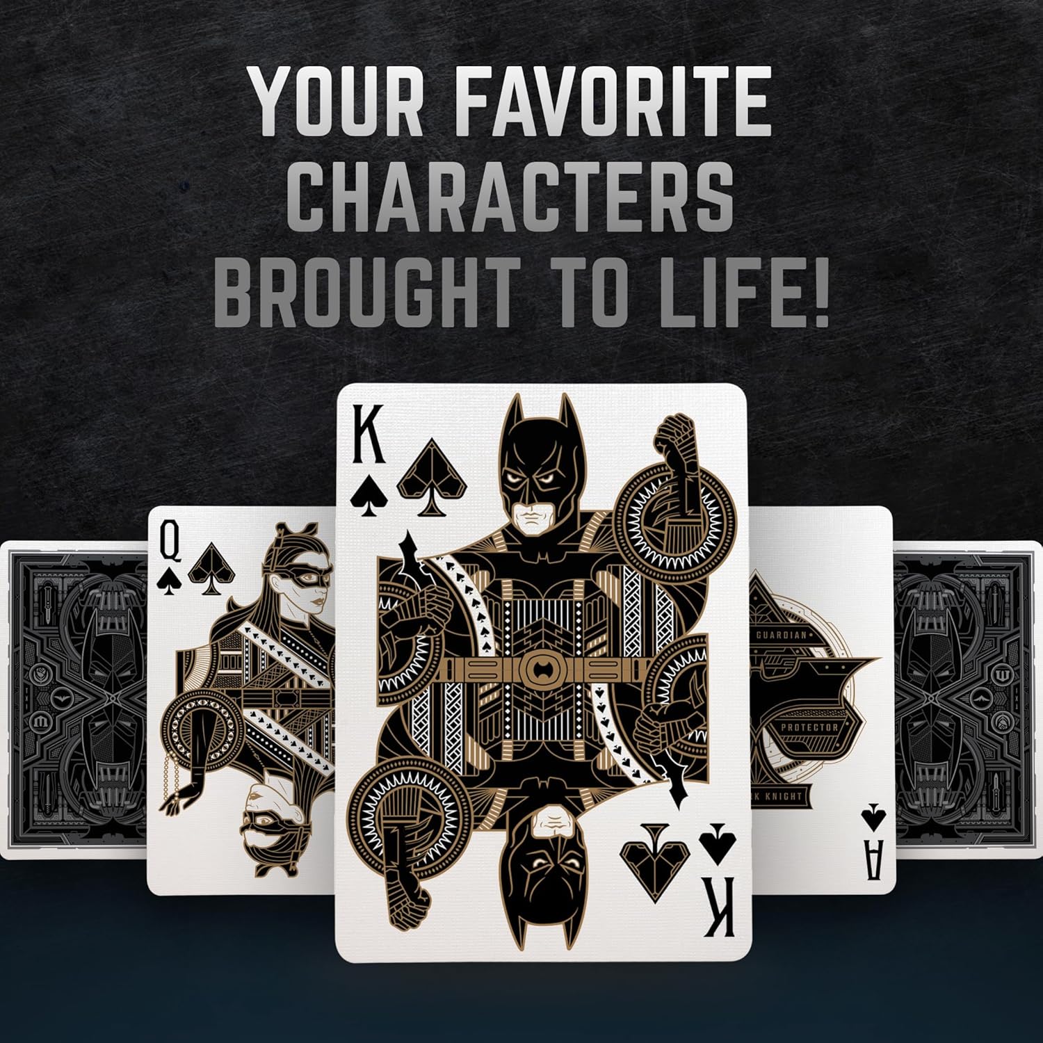 theory11 The Dark Knight Trilogy Premium Playing Cards - Officially Licensed Batman Theme Deck