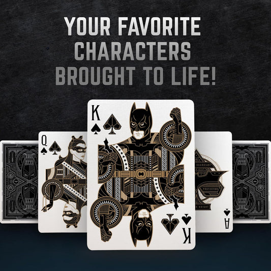 theory11 The Dark Knight Trilogy Premium Playing Cards - Officially Licensed Batman Theme Deck
