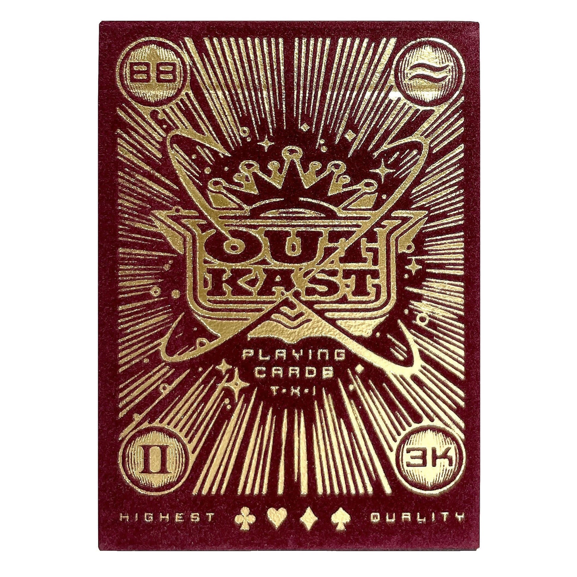 theory11 Outkast Premium Playing Cards, Poker Size Standard Index, Luxury Playing Cards