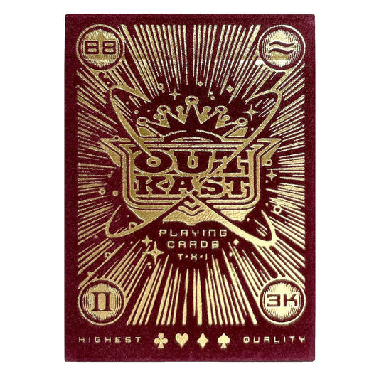 theory11 Outkast Premium Playing Cards, Poker Size Standard Index, Luxury Playing Cards