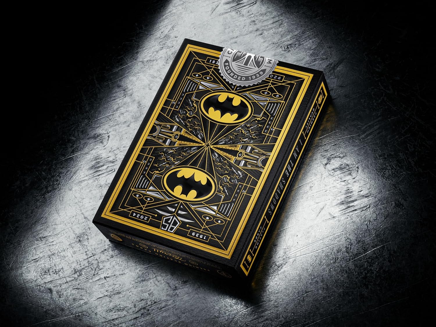 theory11 Batman 85th Anniversary Playing Cards, Premium Playing Cards, Poker Size Standard Index