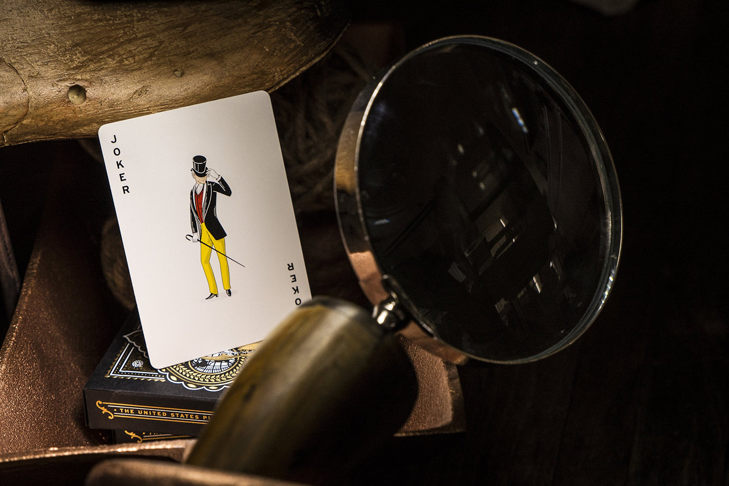 Tycoon Playing Cards (Black) by theory11