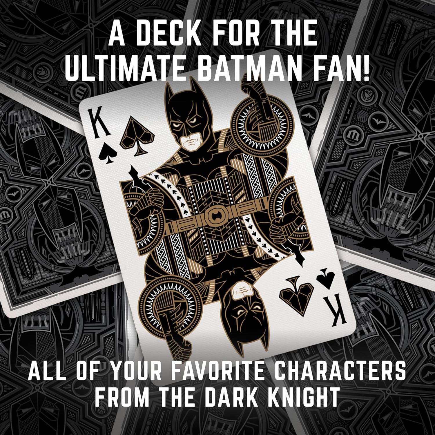 theory11 The Dark Knight Trilogy Premium Playing Cards - Officially Licensed Batman Theme Deck