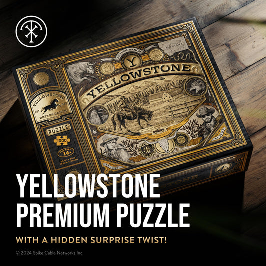 Yellowstone Jigsaw Puzzle - 1,000 Piece Jigsaw Puzzle - Officially Licensed Yellowstone Merchandise & Collectibles - Precision Fit and Premium Quality - Intermediate