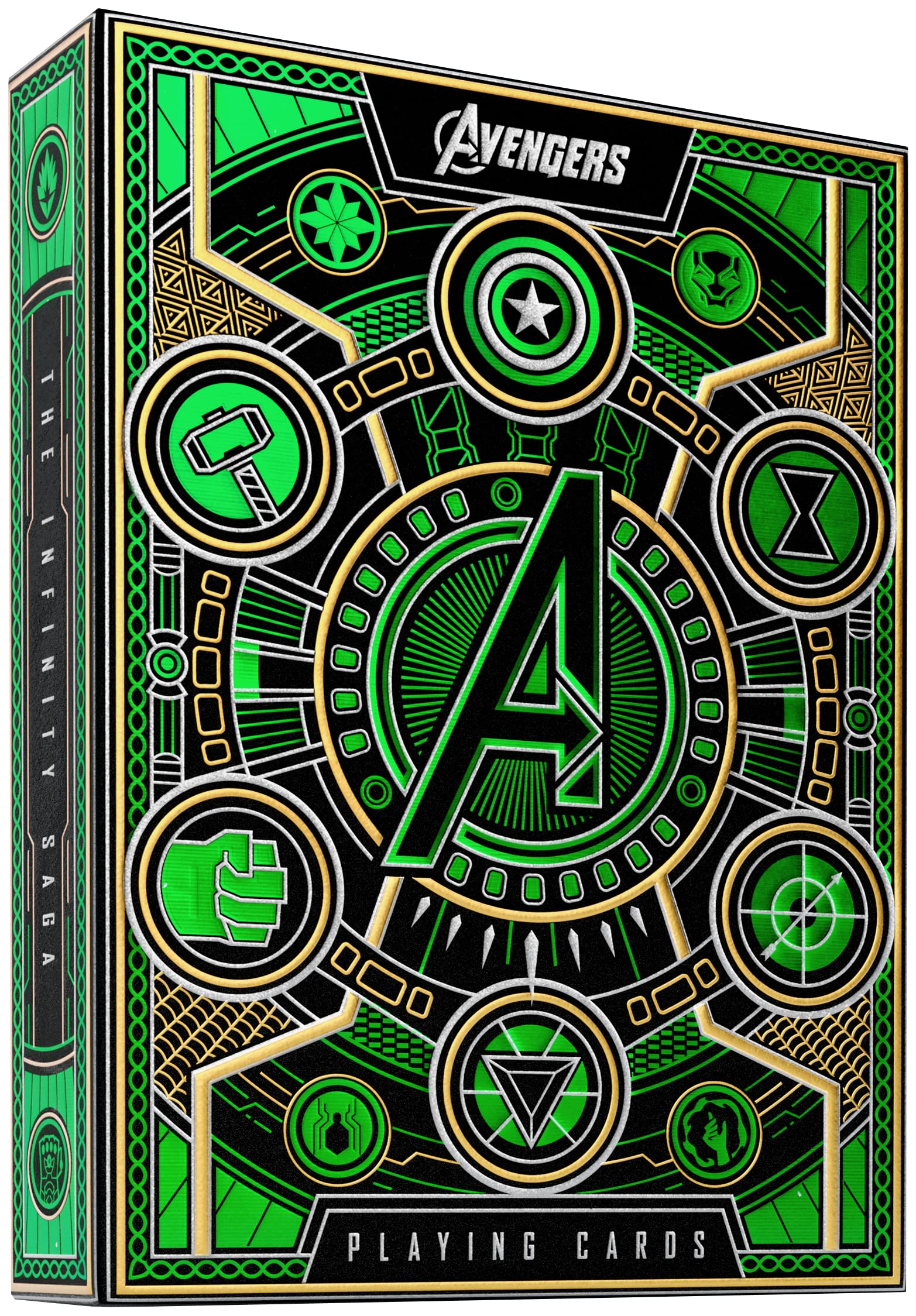 theory11 Avengers Red Edition Premium Playing Cards - Marvel Studios' The Infinity Saga Deck