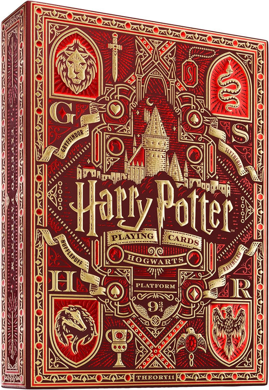 theory11 Harry Potter Playing Cards - Red (Gryffindor)
