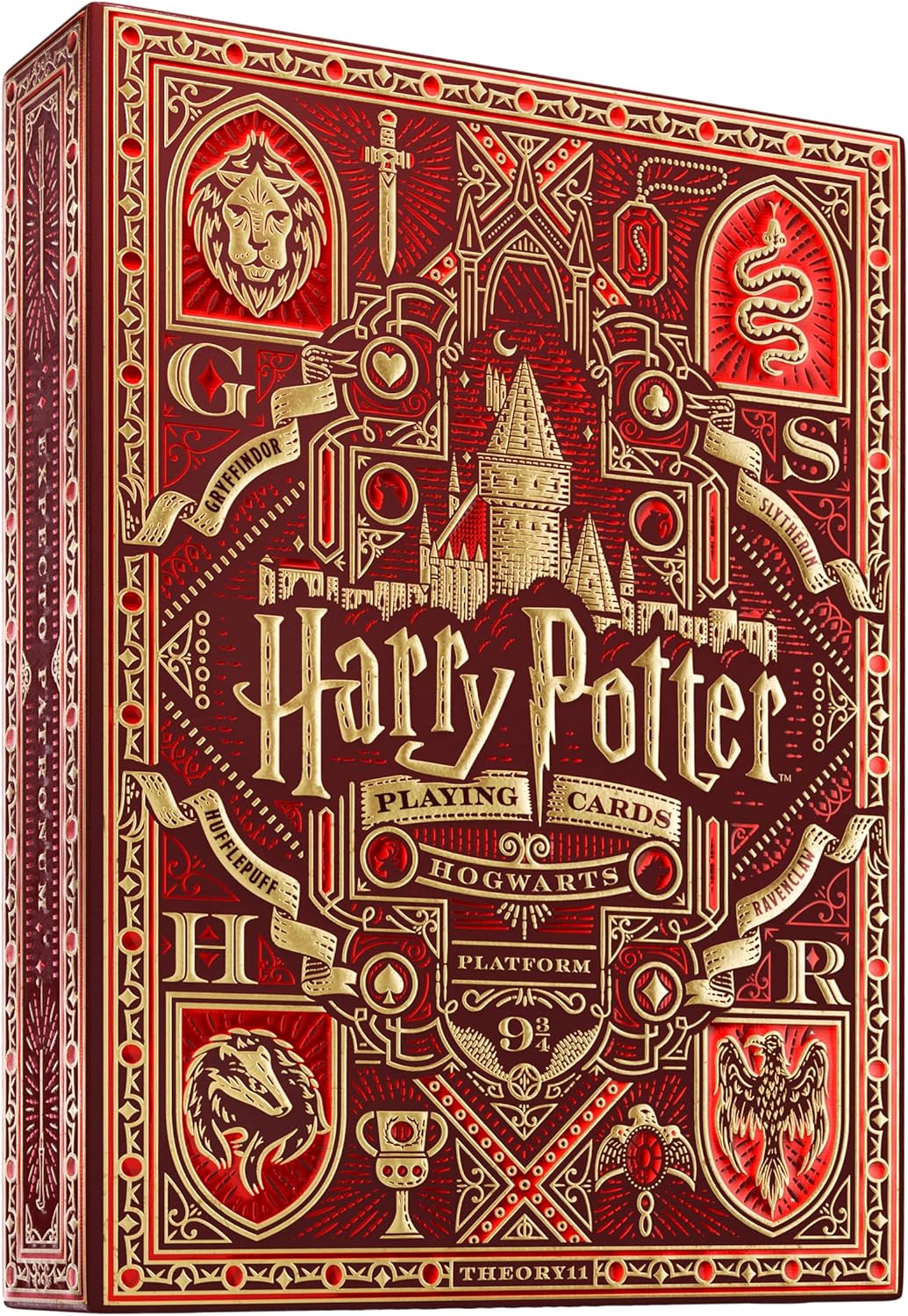 theory11 Harry Potter Playing Cards - Red (Gryffindor)