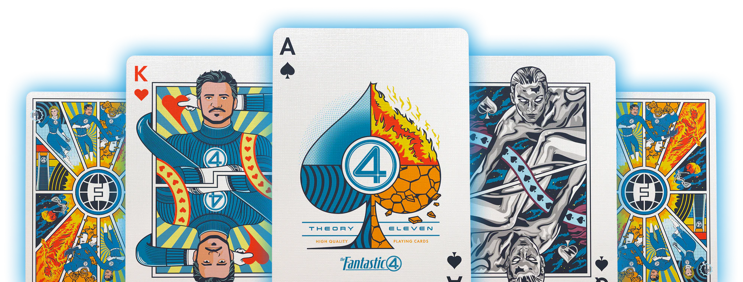 Fantastic Four Playing Cards