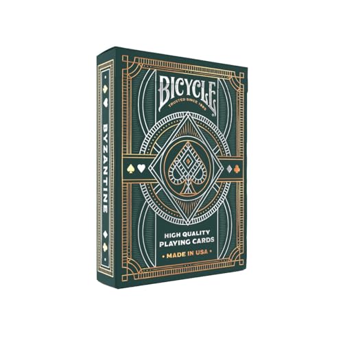 Byzantine Playing Cards, Silver and Gold Foil, 1 Deck