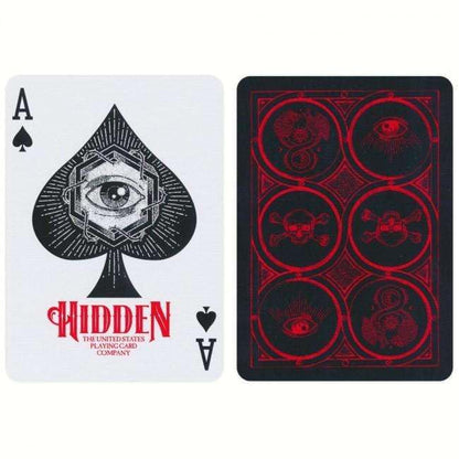Playing Cards Hidden Premium Poker Playing Card Deck with Secret Societies Illustration.