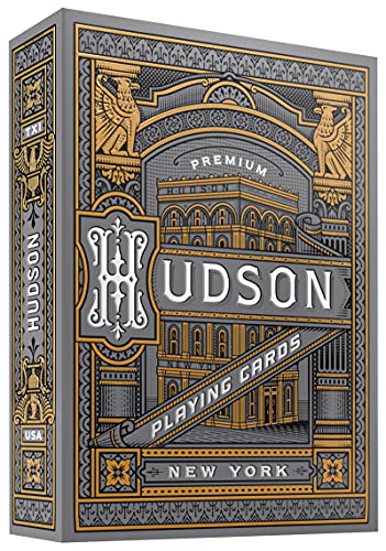 Hudson Playing Cards (Black) by theory11