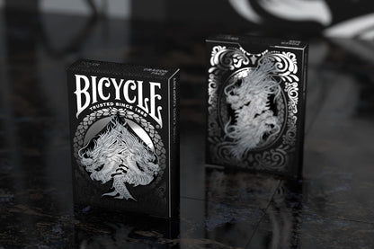 Black Dragon Silver Foil Premium Playing Cards, 1 Deck
