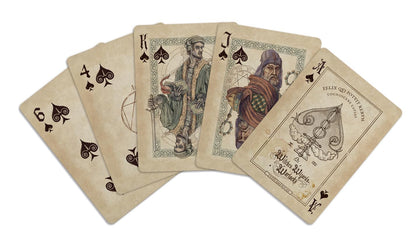 Wizards, Witches & Warlocks Playing Cards | Magical Collectible Deck | Premium Quality Cards