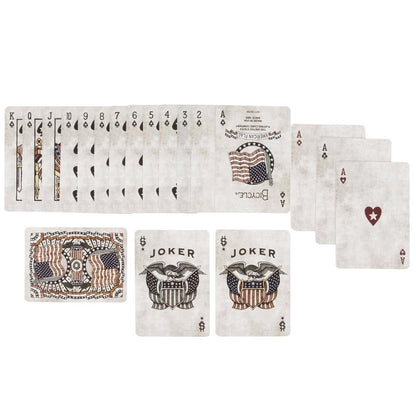 Stars and Stripes Playing Card, American Playing Cards, American Flag Design, 1 Deck