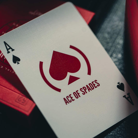 Product(RED) Special Edition Playing Cards by theory11