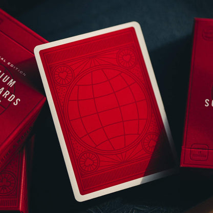 Product(RED) Special Edition Playing Cards by theory11