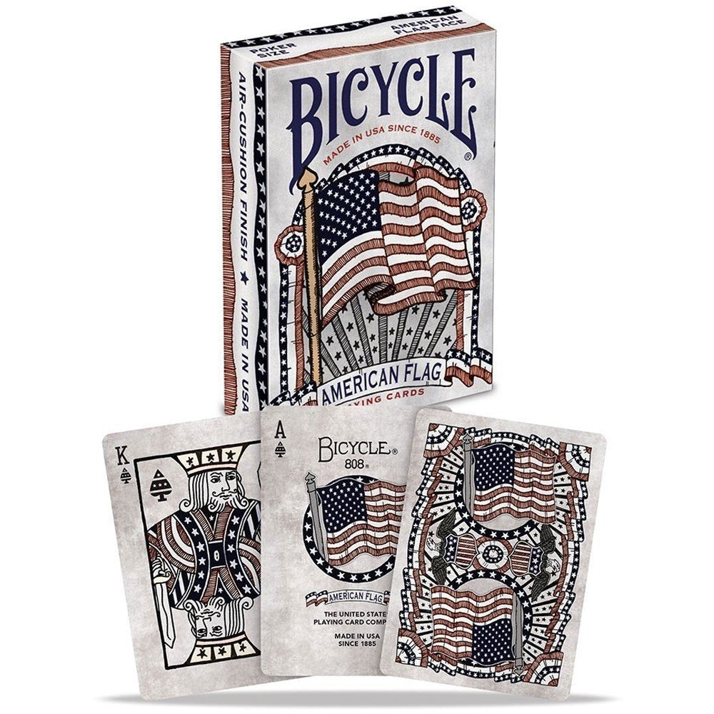 Stars and Stripes Playing Card, American Playing Cards, American Flag Design, 1 Deck