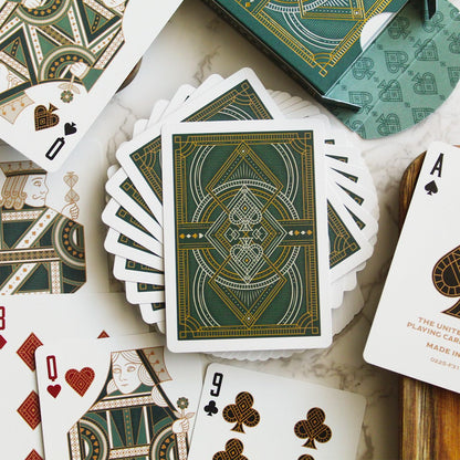 Byzantine Playing Cards, Silver and Gold Foil, 1 Deck