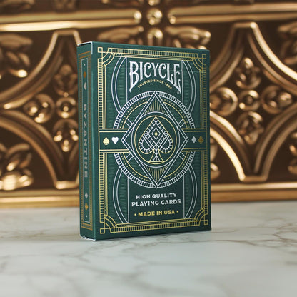 Byzantine Playing Cards, Silver and Gold Foil, 1 Deck
