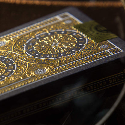 Tycoon Playing Cards (Black) by theory11