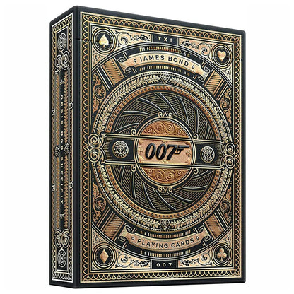 James Bond 007 Premium Playing Cards - Gold Foil, Official Collectible Deck by theory11