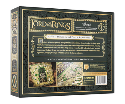 Lord of The Rings Jigsaw Puzzle - 1,000 Piece Jigsaw Puzzle - Officially Licensed Lord of The Rings Merchandise & Collectibles - Precision Fit and Premium Quality - Intermediate Puzzle