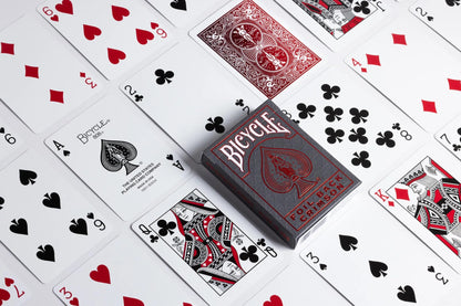 Metalluxe Orange Playing Cards - Premium Metal Foil Finish - Poker Size