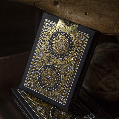 Tycoon Playing Cards (Black) by theory11