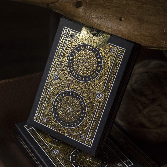 Tycoon Playing Cards (Black) by theory11