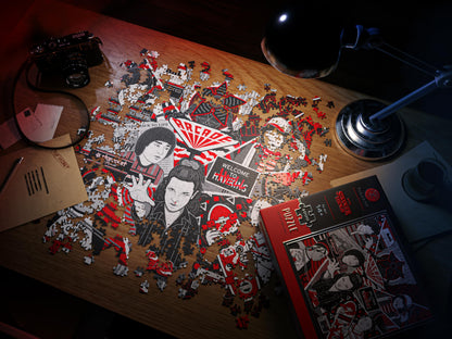 Stranger Things Jigsaw Puzzle - 1,000 Piece Jigsaw Puzzle - Officially Licensed Stranger Things Merchandise & Collectibles - Precision Fit and Premium Quality - Intermediate Puzzle