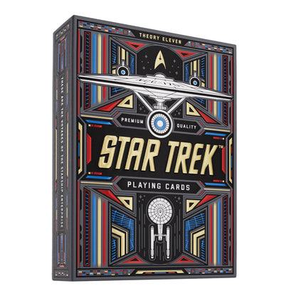 theory11 Star Trek Light Premium Playing Cards, Poker Size Standard Index, Luxury Playing Cards