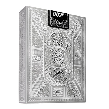 James Bond Silver Edition Playing Cards, 007 Playing Cards, Poker Size Standard Index