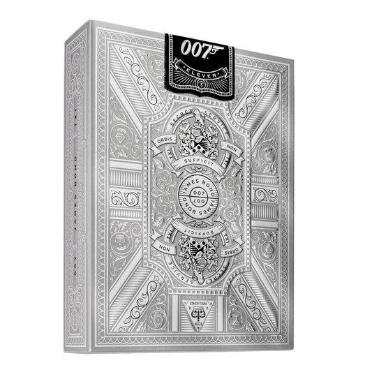 James Bond Silver Edition Playing Cards, 007 Playing Cards, Poker Size Standard Index