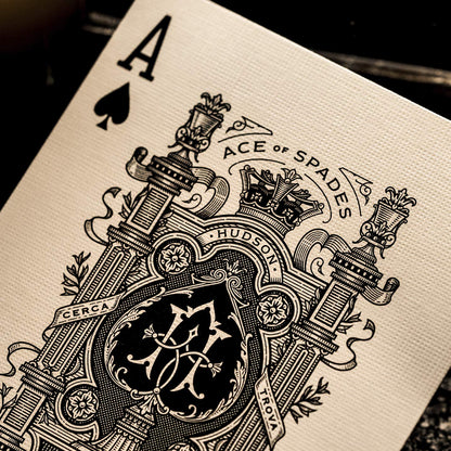 Hudson Playing Cards (Black) by theory11