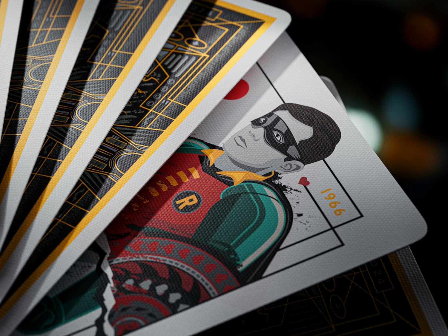 theory11 Batman 85th Anniversary Playing Cards, Premium Playing Cards, Poker Size Standard Index