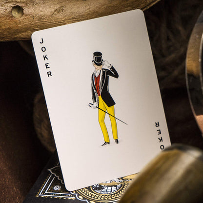 Tycoon Playing Cards (Black) by theory11