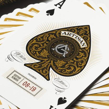 Artisan Playing Cards (White) by theory11