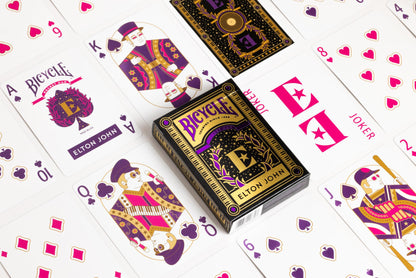 Elton John Purple Playing Cards, 1 Deck
