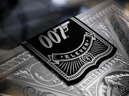 James Bond Silver Edition Playing Cards, 007 Playing Cards, Poker Size Standard Index