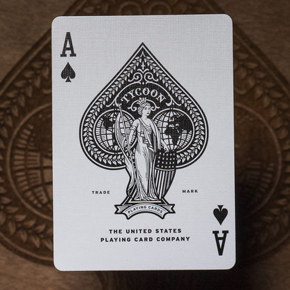 Tycoon (Ivory) Playing Cards by theory11