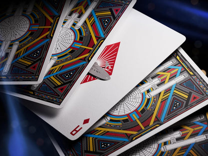 theory11 Star Trek Dark Premium Playing Cards, Poker Size Standard Index, Luxury Playing Cards