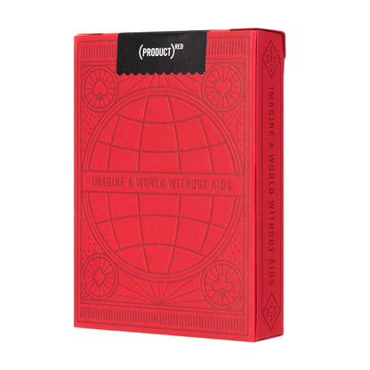 Product(RED) Special Edition Playing Cards by theory11
