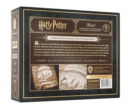 Harry Potter Jigsaw Puzzle - 1,000 Piece Jigsaw Puzzle - Officially Licensed Harry Potter Merchandise & Collectibles - Precision Fit and Premium Quality - Intermediate Puzzle