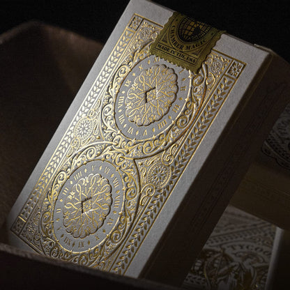 Tycoon (Ivory) Playing Cards by theory11