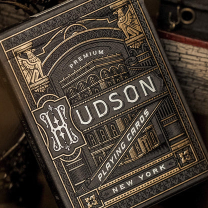 Hudson Playing Cards (Black) by theory11